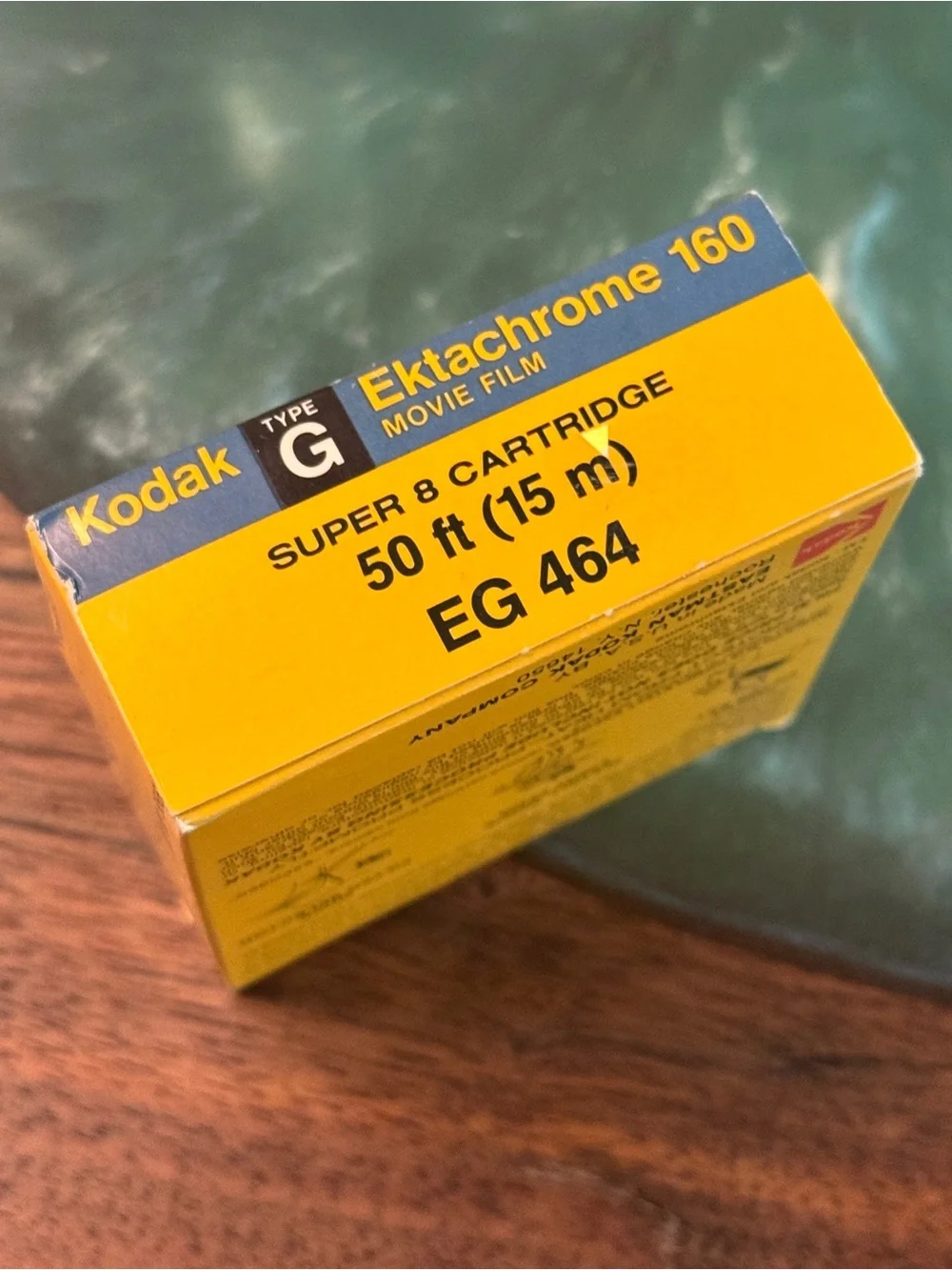 Kodak Ektachrome 160 Type G Super 8 Movie Film - Vintage Sealed